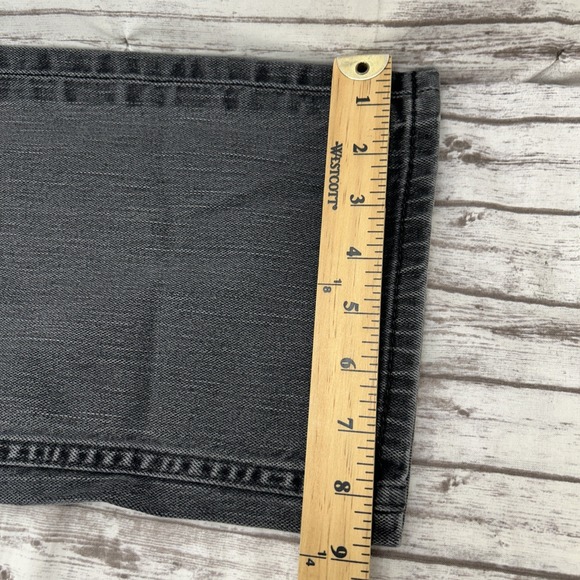 Levis 559 Jeans Mens 36x33 Gray Relaxed Straight Mid Rise Medium Wash Denim READ - Picture 8 of 10